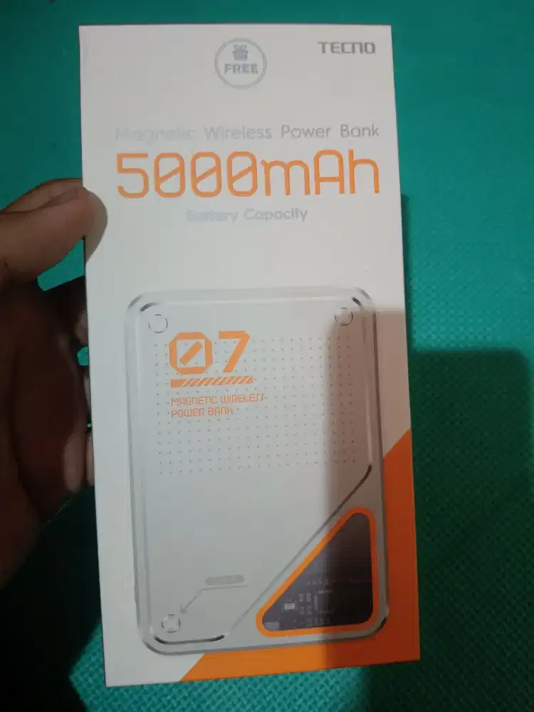 Power bank magnetic wireless tecno