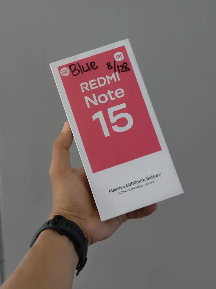 Xiaomi Redmi Note 15 8/128GB (new)*Bisa Cod,Fastrespon WhatsApp