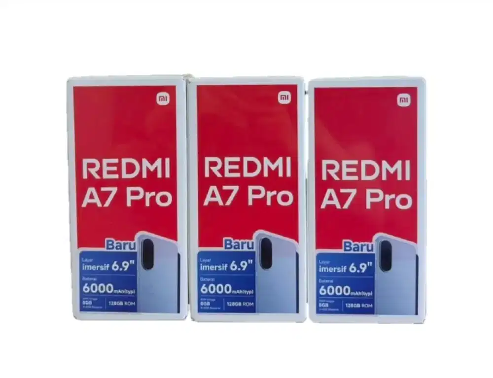 REDMI A7 PRO RAM 4+4/128 SEGEL BOX GARANSI RESMI