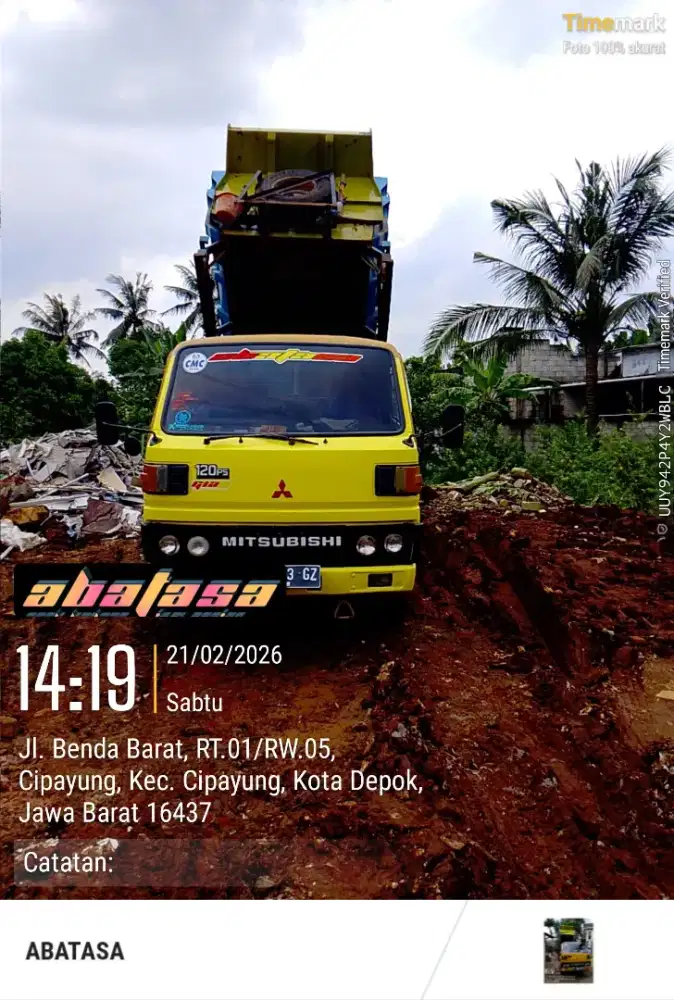 Jasa buang sampah proyek puing wilayah Jabodetabek