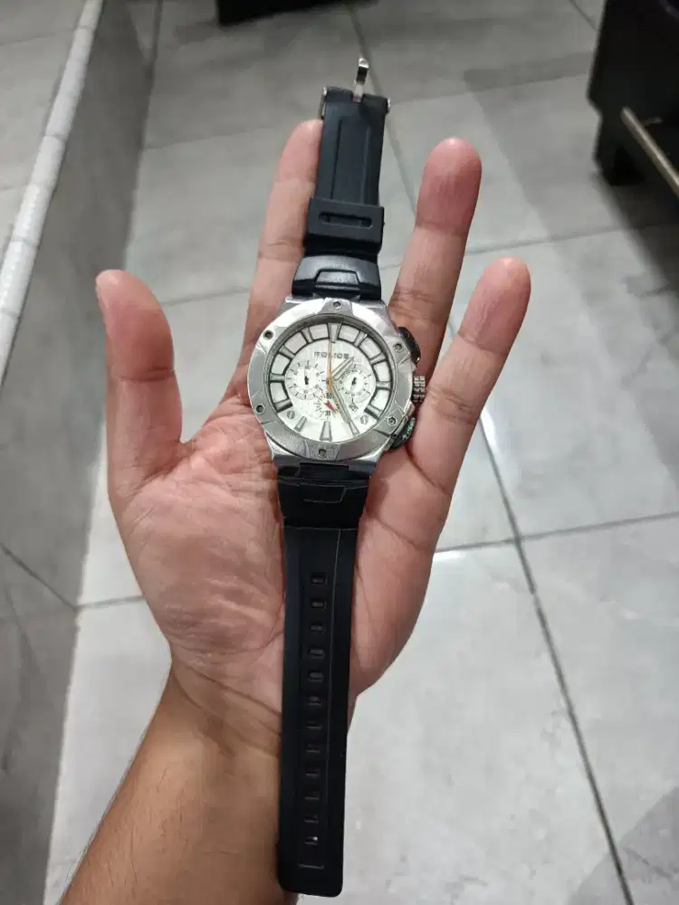 Jam Tangan Crono Police 12740J kondisi normal
