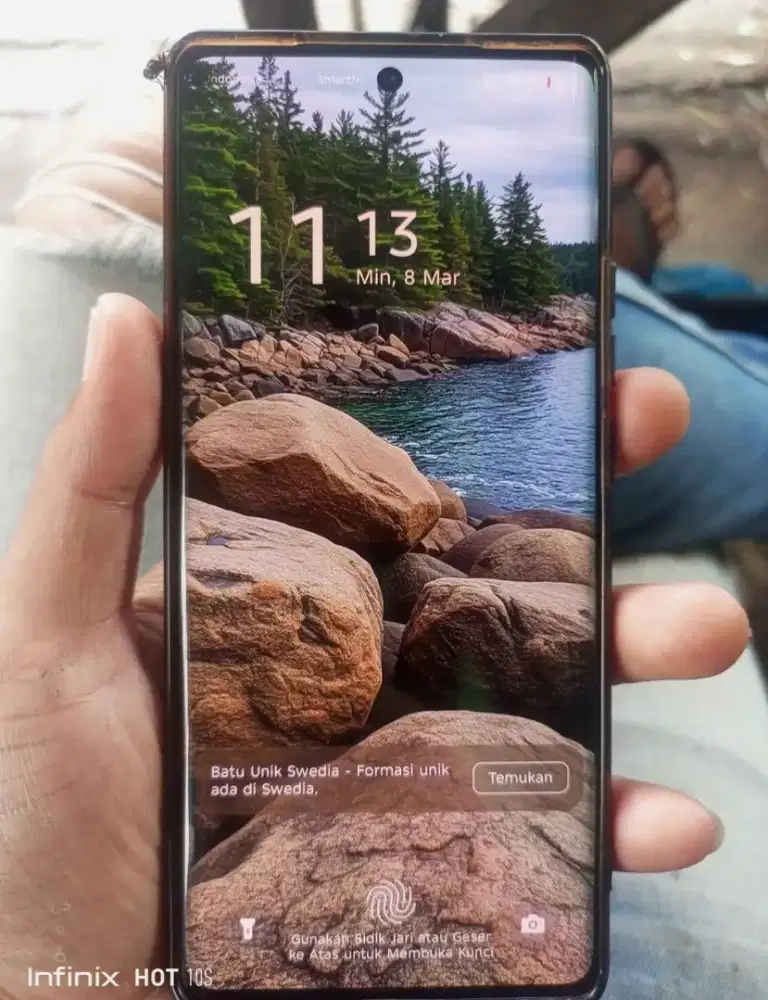 dijual hp infinix hot 50 pro +