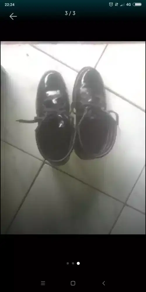 Dijual sepatu satpam