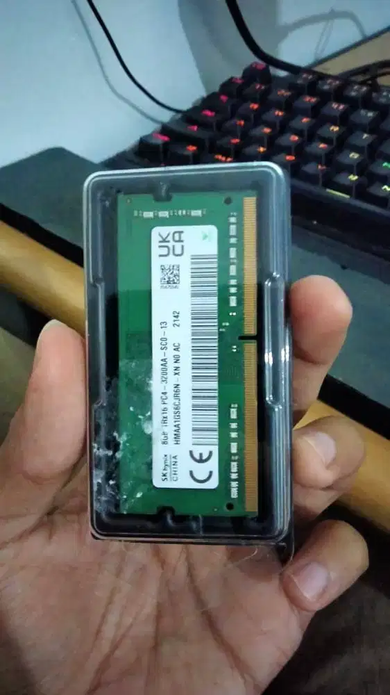 RAM SODIM 8GB DDR4 (bekas laptop lenovo legion 5)