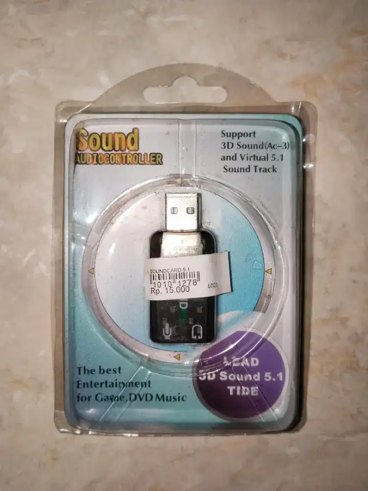 jual sound card sound audio controller untuk pc dan laptop