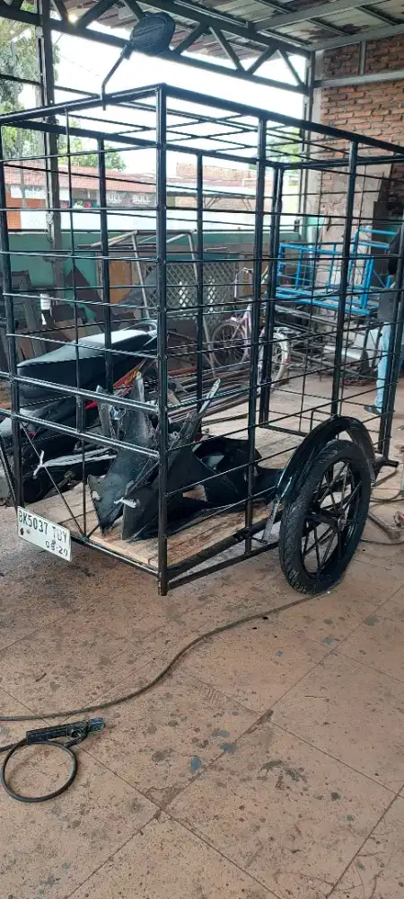 Tempahan bak becak brng