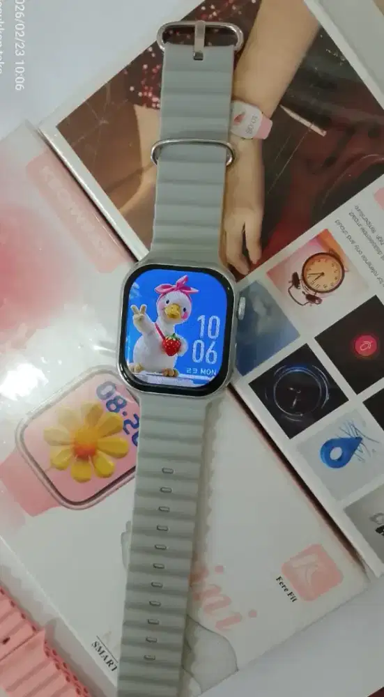 Smarwatch Keqiwear KW68Mini +GPS +Strava SILVER99,99% LikeBNOB Fullset