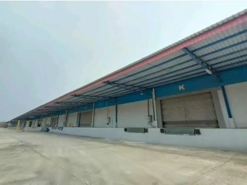 Disewakan gudang besar di kawasan industri Marunda Center, lokasi sangat strategis untuk logistik, distribusi, ekspor impor, dan warehouse e-commerce