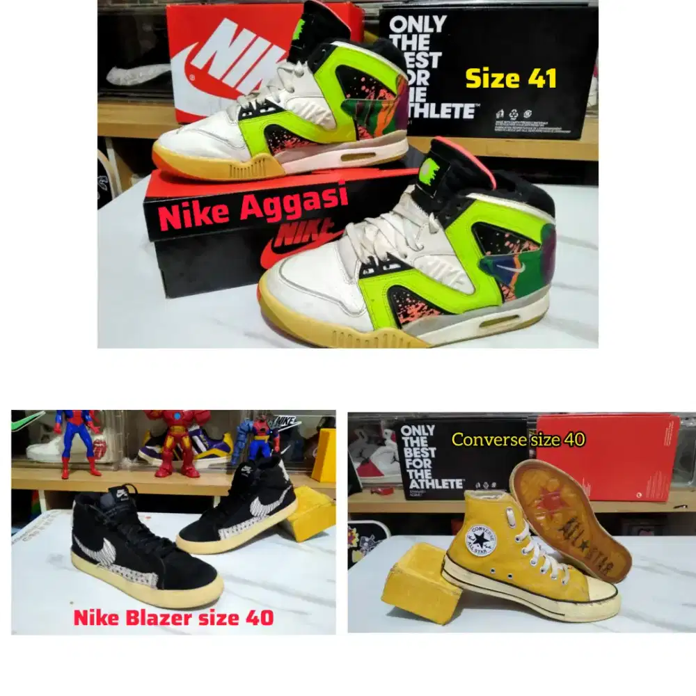 Sepatu Nike n Converse size 40-41