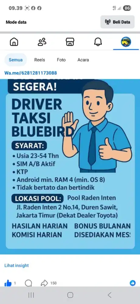 Lowongan driver