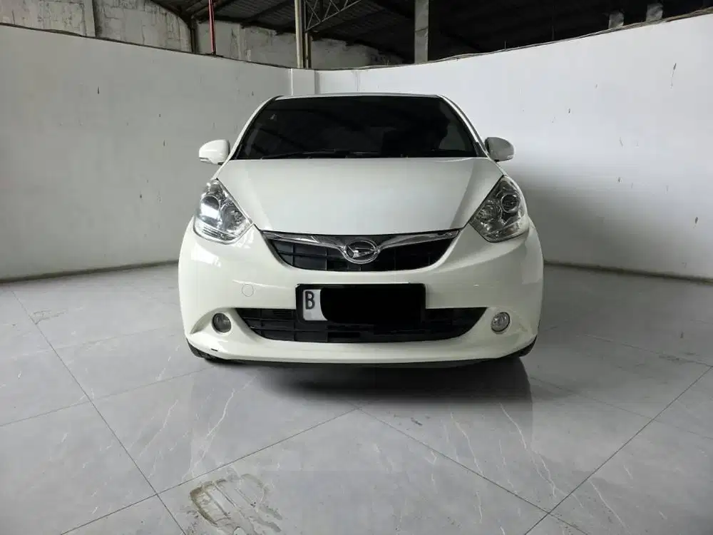 Daihatsu Sirion RS AT ( Matic ) 2013 Putih Km 99rban Audio+Velg Mulus