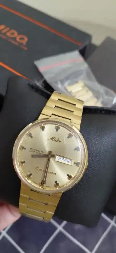 VINTAGE jam tangan Mido Commander 1959