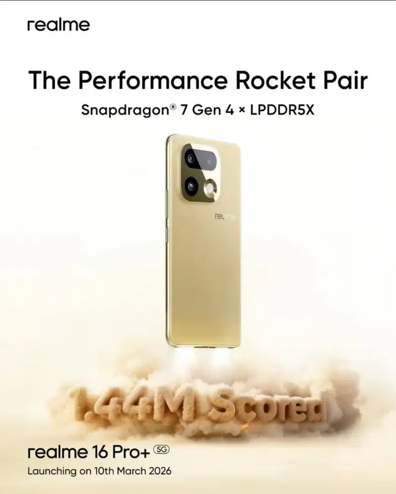 Pre Order sekarang juga realme 16 Pro+ 5G