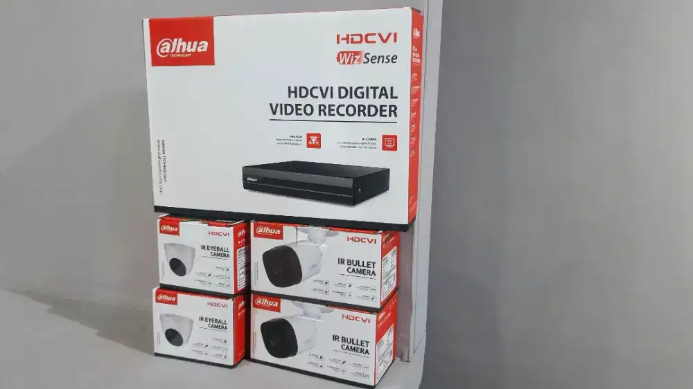 Paket cctv murah dahua full hd jamin jernih gratis pasang
