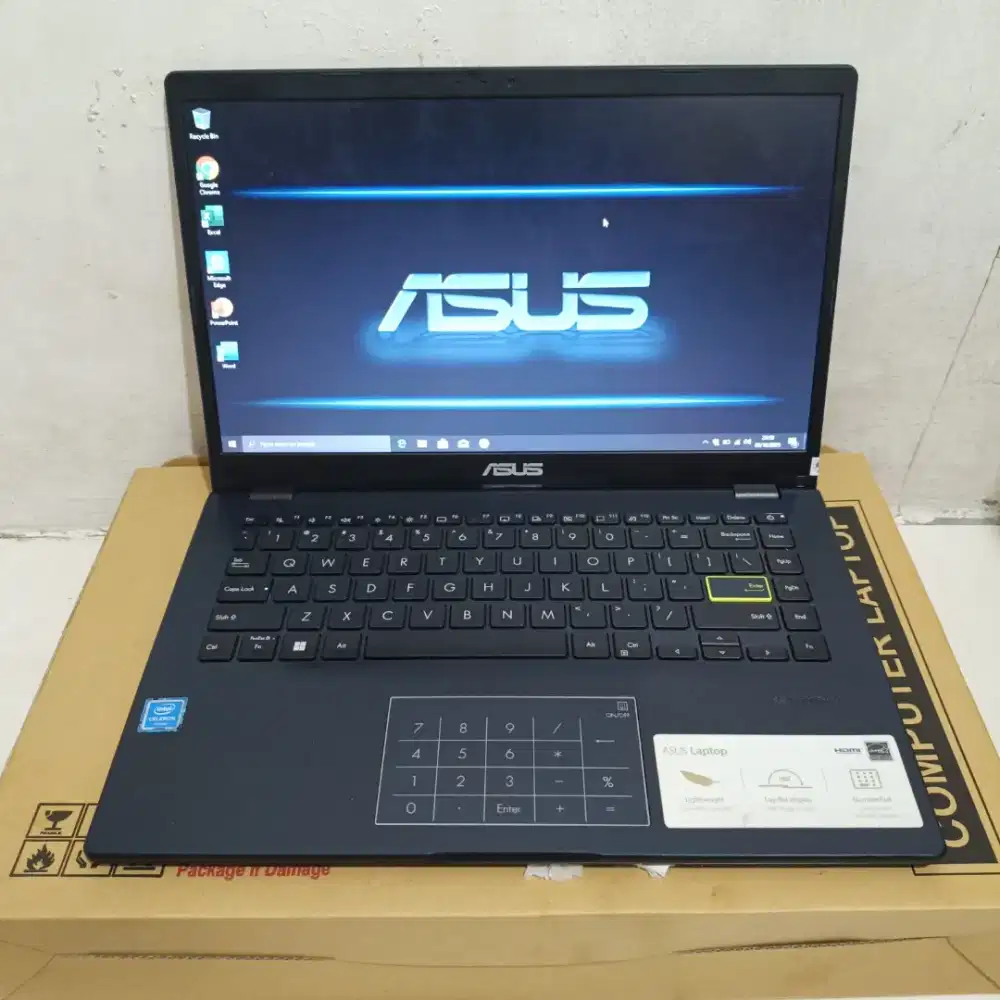 Jual Asus Vivobook E410MAB, Celeron N4020, Ram4Gb/SSD256Gb, #Numpad