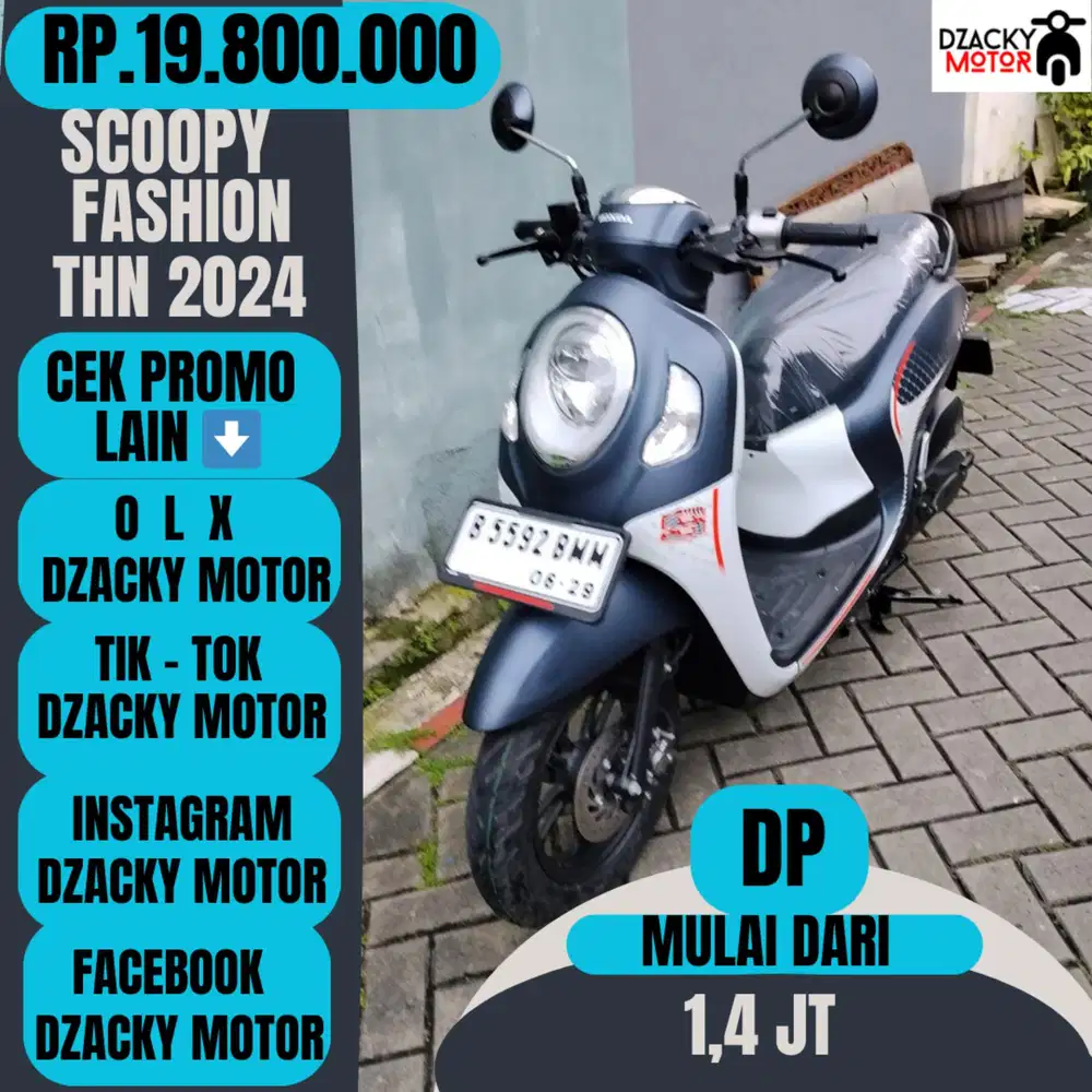 SCOOPY FASHION THN 2024 SECOND LIKE NEW