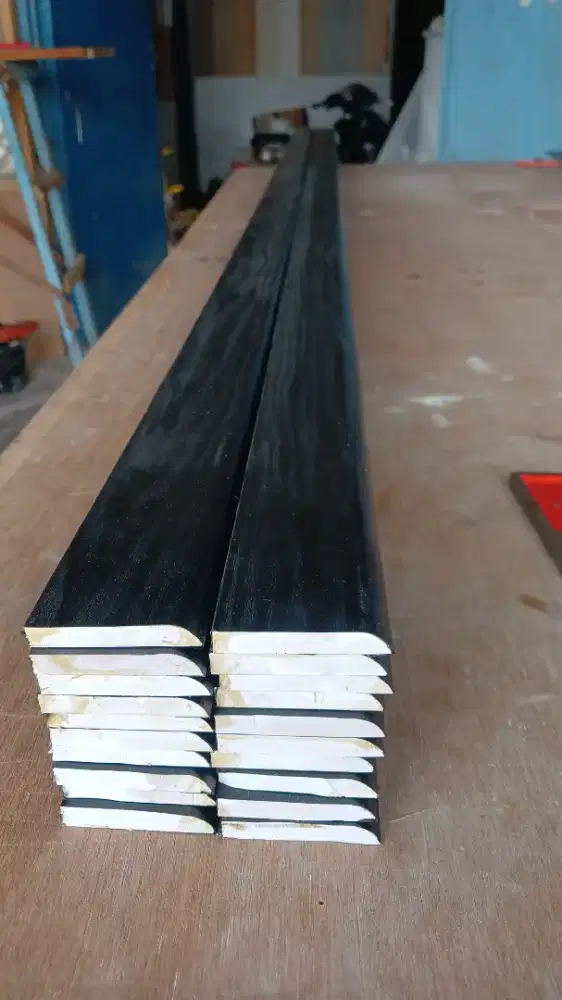 Plint pvc 10cm x panjang 240cm