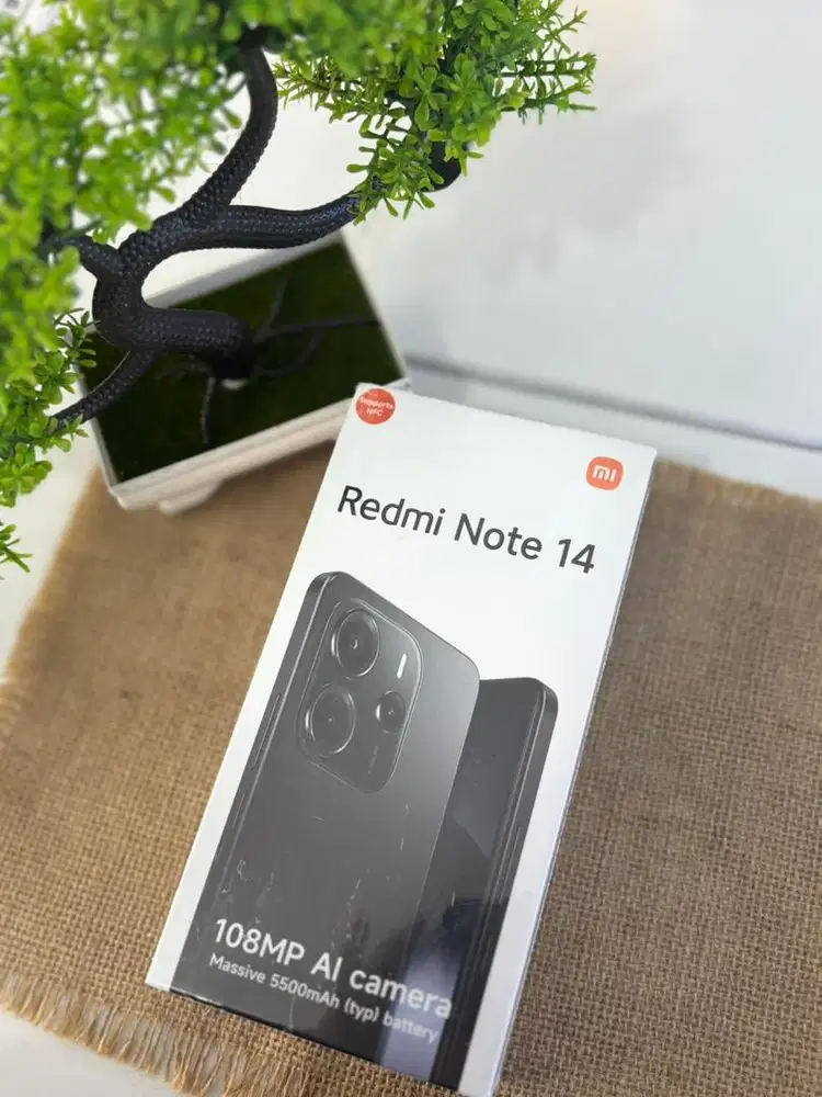 REDMI NOTE 14 8+8/128 BARU RESMI GARANSI