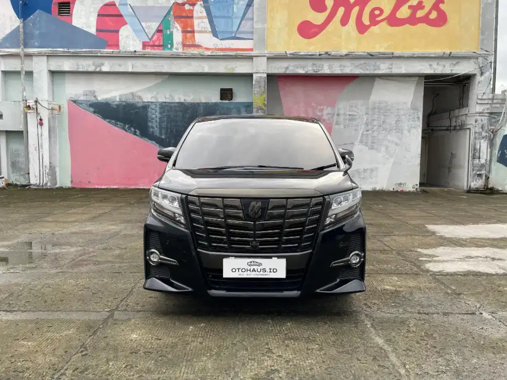 KM 40rb. Toyota Alphard SC UPGRADE 2015 hitam