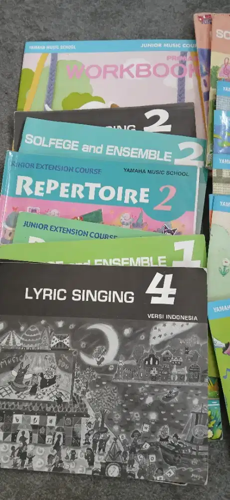 Buku JMC JXC Solfeige Repertoire Yamaha