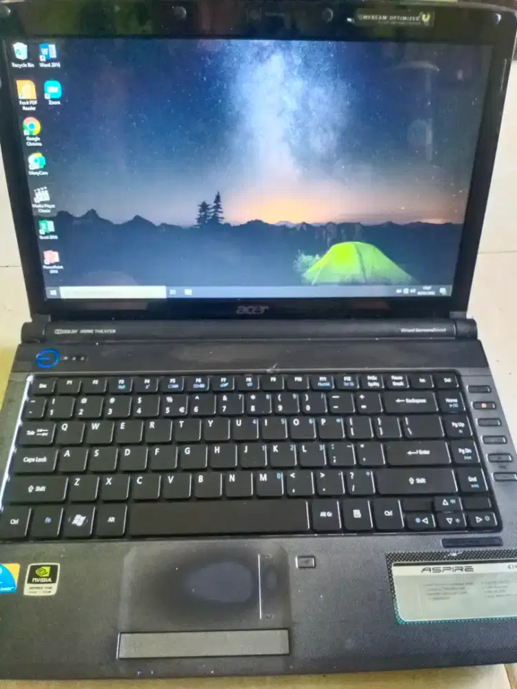 Acer core i5 - Nvidia - SSd 180Gb Intel - no minus