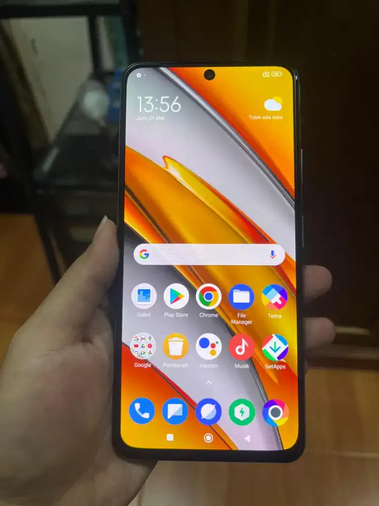 POCO F3 RAM 8GB INTERNAL 256 BATTERAI SUPER AWET