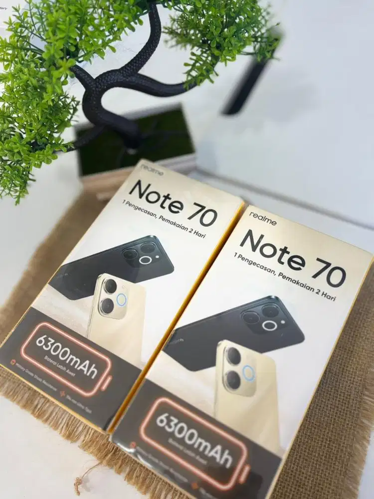 REALME NOTE 70 4+4/128 BARU RESMI GARANSI