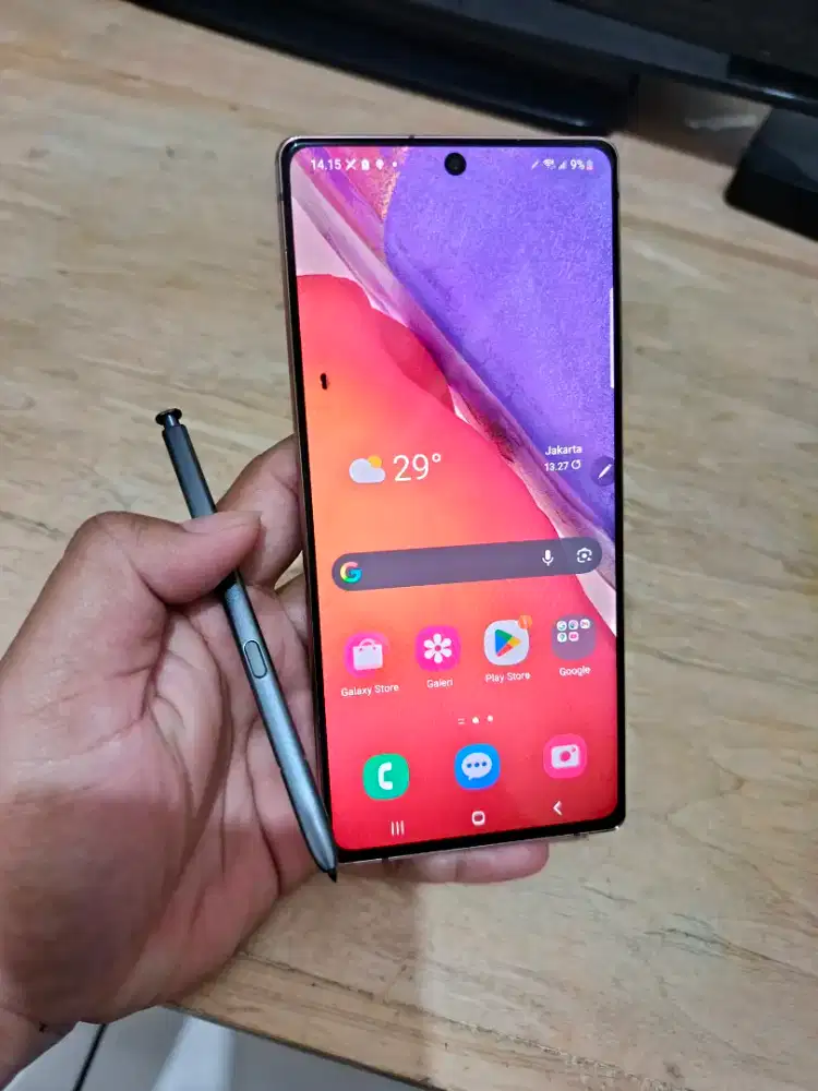BU Cepat Samsung Note 20 8/256 GB Resmi Sein Second Murah