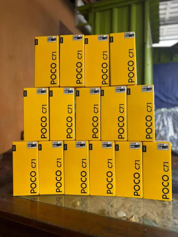 POCO C71 4+4/128 BARU RESMI GARANSI