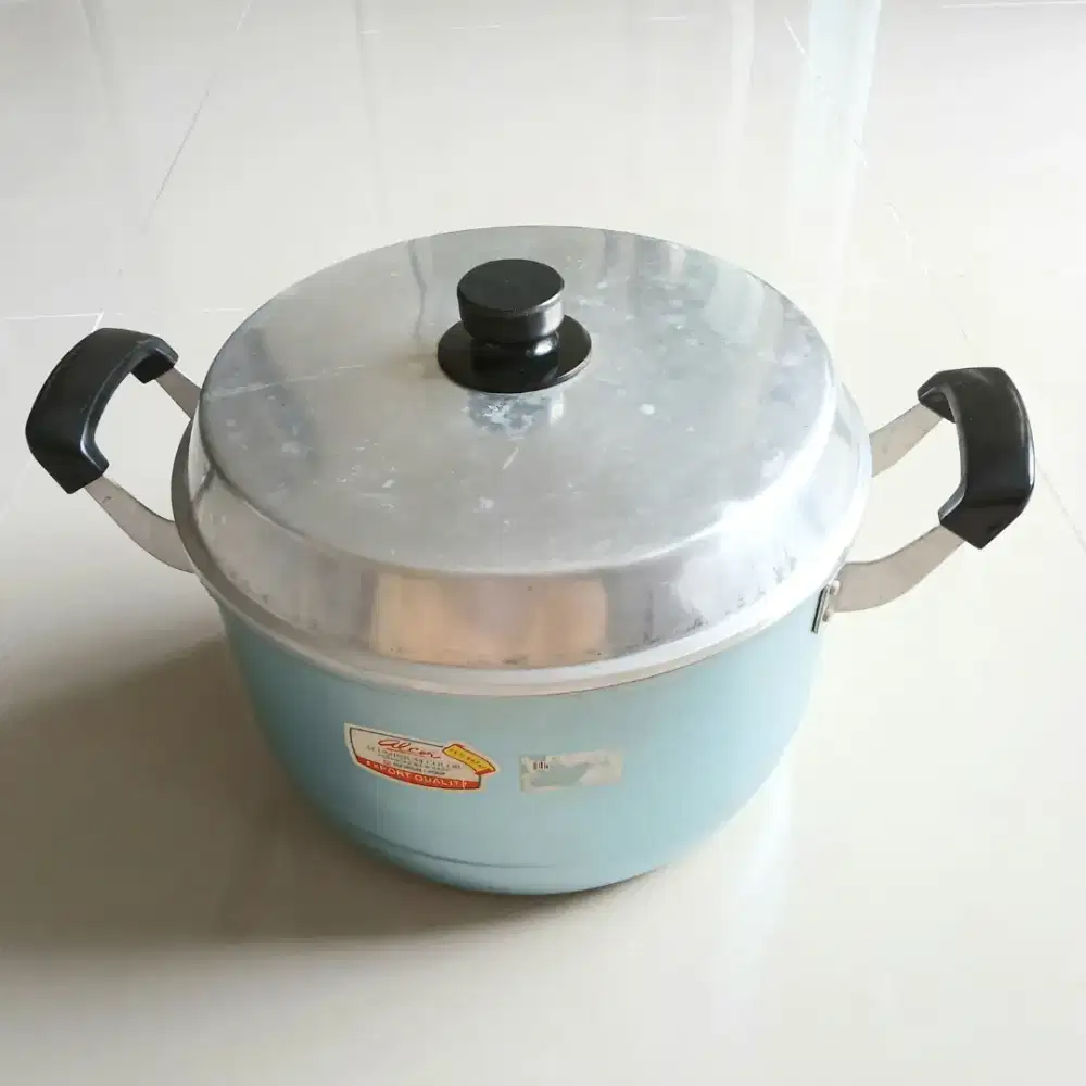 Panci kukus dandang Alcor anti karat 27cm, bekas
