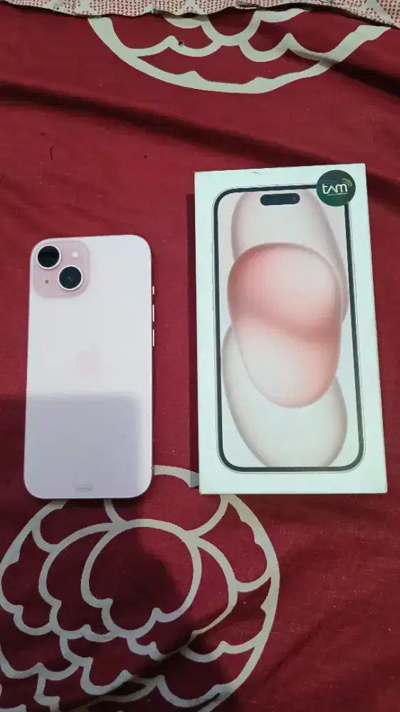 Iphone 15 ibox resmi 128gb pink