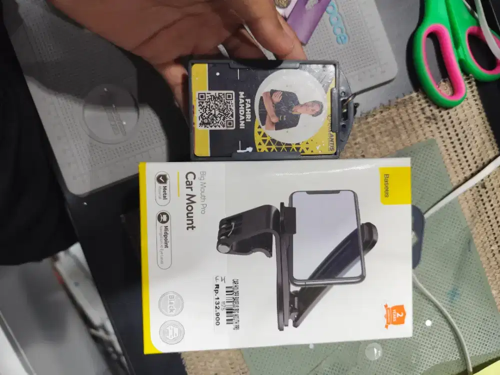 CAR HOLDER BASEUS BIG MOUTH PRO