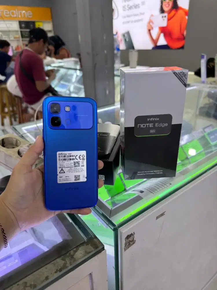 INFINIX NOTE EDGE 8/256 SEGEL RESMI