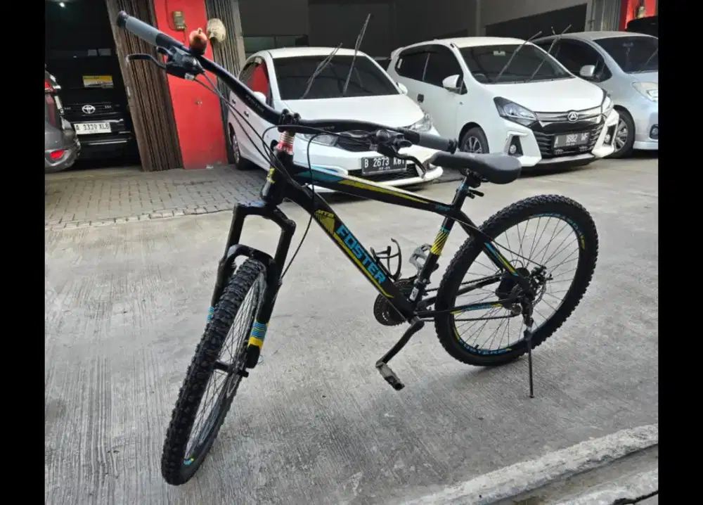 Sepeda Gunung Merk FOSTER Ukuran 26 inch sudah di setel siap goes ori