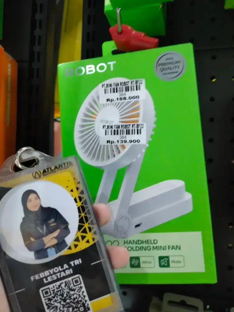 MINI FAN ROBOT ATLANTIS DAHSYAT