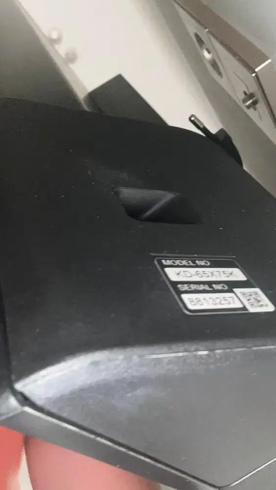 Jual cepat bekas TV Sony KD65X75K