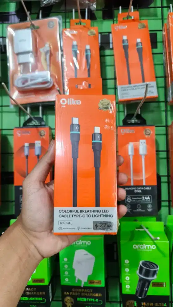 KABEL DATA TYPE C TO LIGHTNING OLIKE D101CL