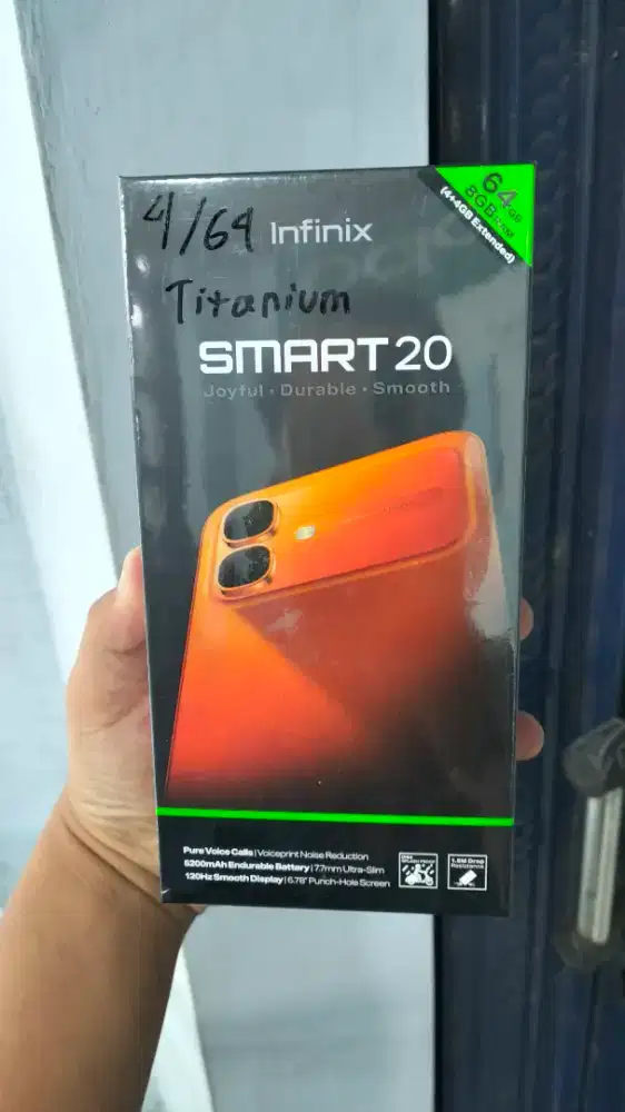 Infinix smart 20 (4/64) new spesial promo