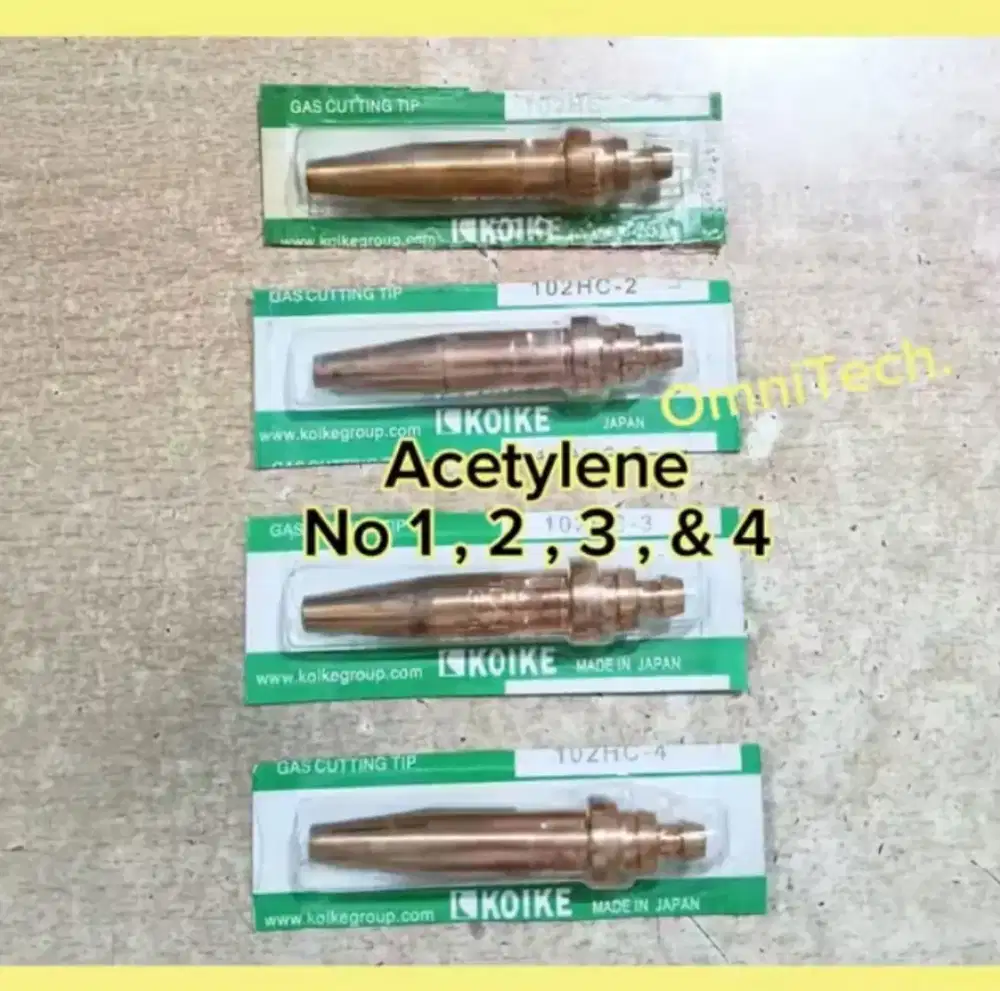 Nofzzle Cutting Tip Mata Las Potong Acetylene Asetilin 102HC Strong 25