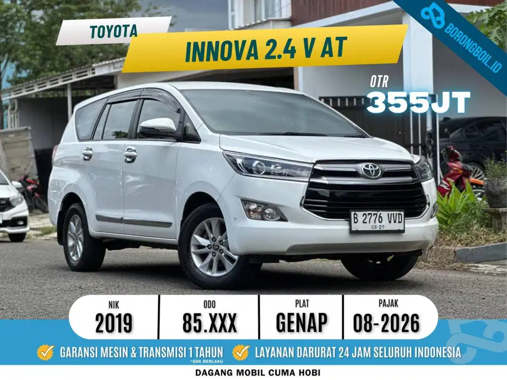 Toyota Innova 2.4 V AT 2019 Full original