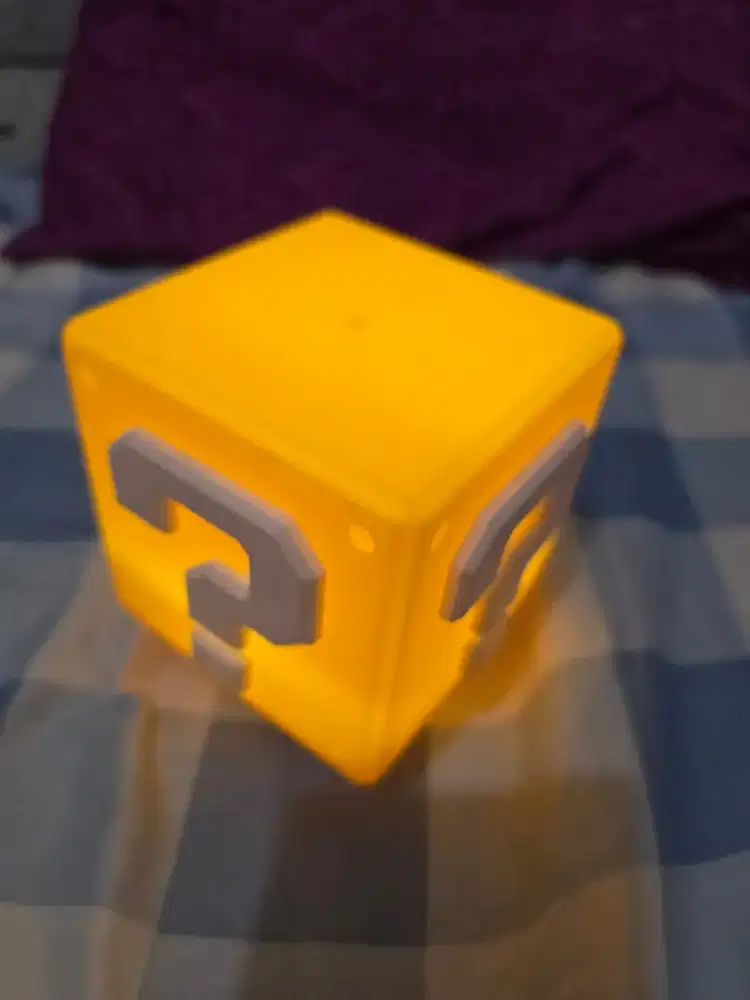 Lampu Tidur Model Mario Bros + Suara + Portable dicharge tipe C