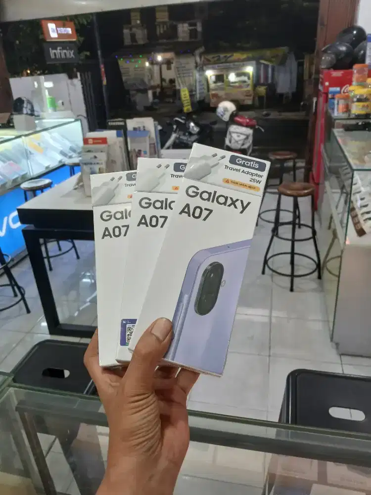 FAST RESPON WA Samsung Galaxy A07 4/128 Garansi resmi 1thn