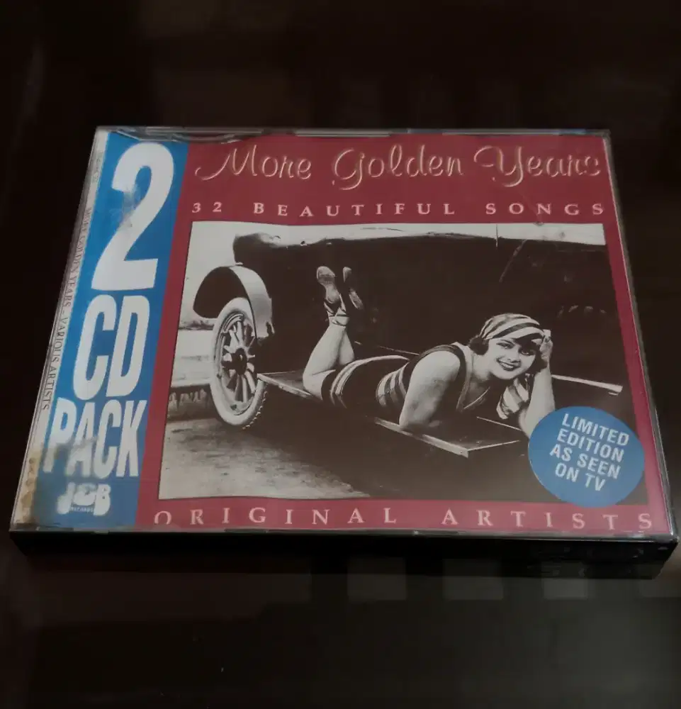 RARE ITEM! Kaset 2 CD Pack More Golden Memories Original