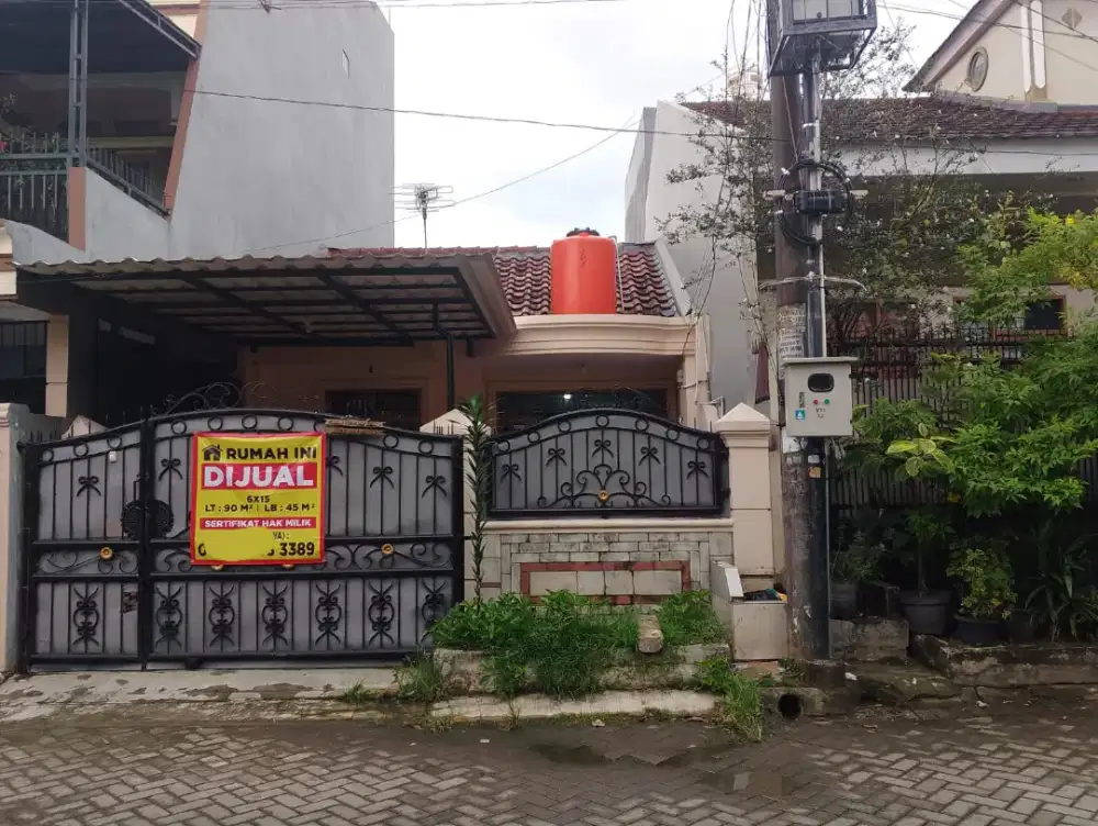 Dijual rumah villa tomang baru blok d1 no 20 shm