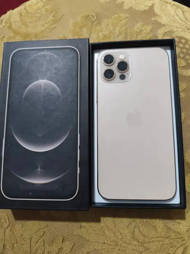 IPHONE 12 GOLD 128GB LENGKAP