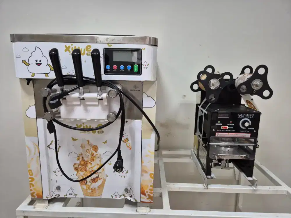 Dijual Mesin ice cream dan mesin cup