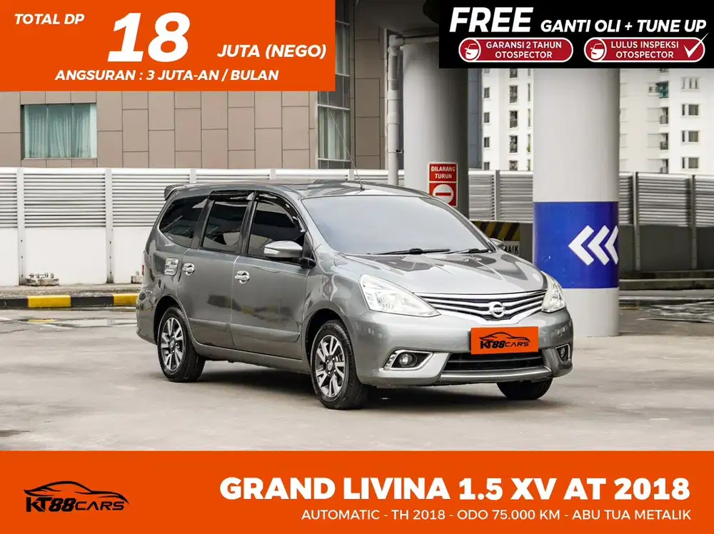 DP 18Jt Bergaransi NISSAN GRAND LIVINA 1.5 XV AT