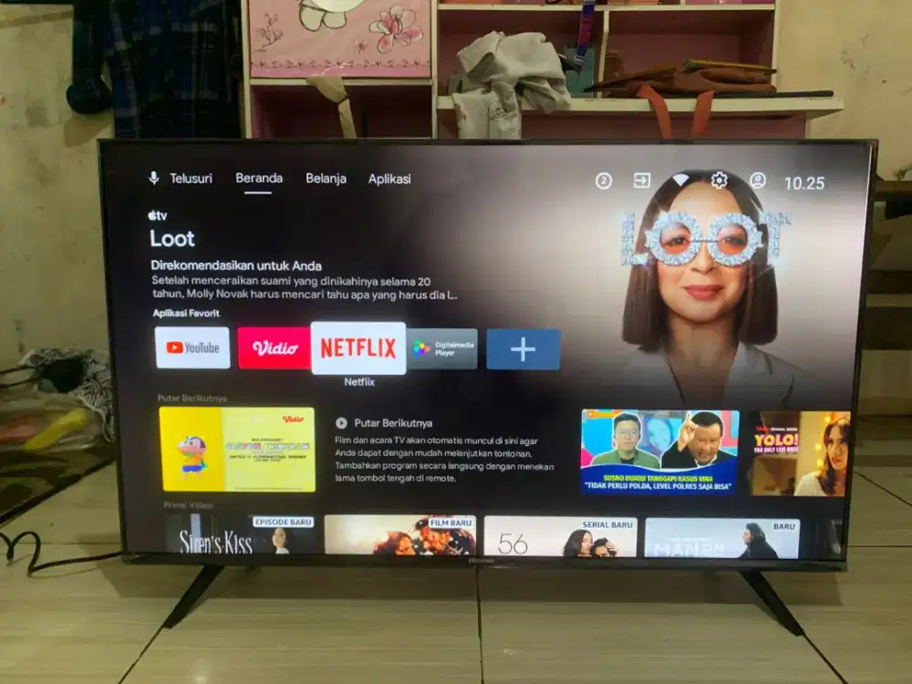 TV LED HISENSE 43 ANDROID TV DIGITAL