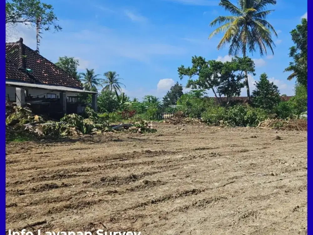 Tanah Jogja SHM Ready Siap Balik Nama Timur Gamping