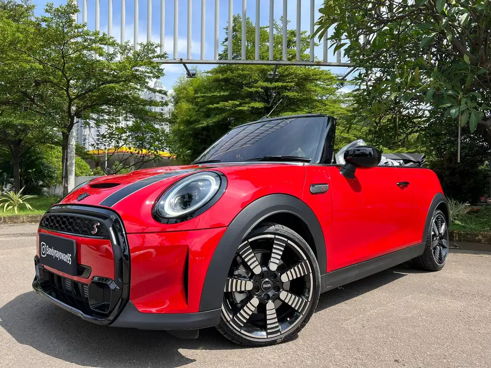 KM.500 PERAK MINI COOPER CABRIO CABRIOLET S TURBO 2024/2023 RED JCW